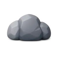 Rock 3D icon