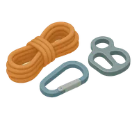 Rock Climbing Kit 3D icon