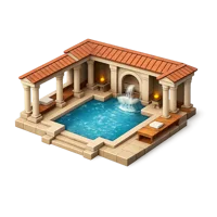 Roman Bath 3D icon