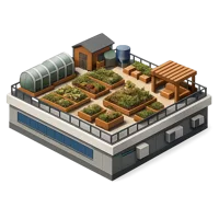 Rooftop Farm 3D icon