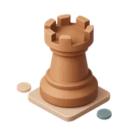 Rook (Chess Piece) 3D icon