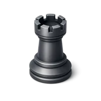 Blue Rook 3D icon