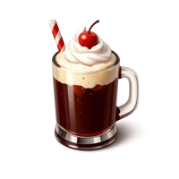 Root Beer Float 3D icon