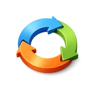 Rotate 3D icon