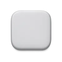 Rounded Square 3D icon