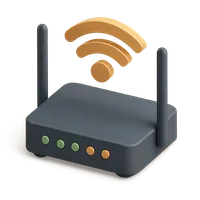 Router 3D icon