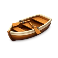 Rowboat 3D icon