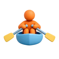 Rower 3D icon
