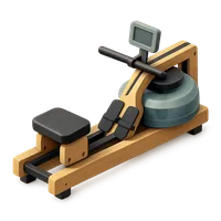 Rowing Machine 3D icon