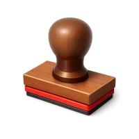 Rubber Stamp 3D icon