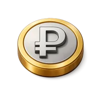 Ruble 3D icon
