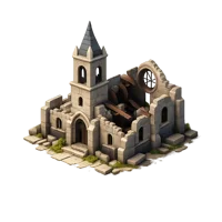 Ruined Church 3D icon