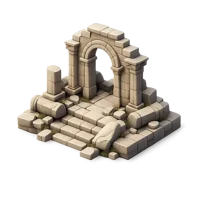 Ruins 3D icon