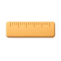 Ruler 3D icon
