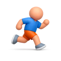 Runner 3D icon