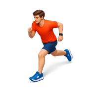 Red Runner 3D icon