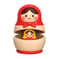 Russian Dolls 3D icon