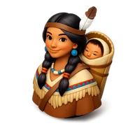 Sacagawea 3D icon