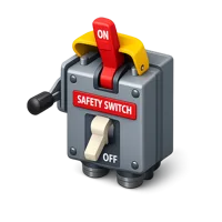 Safety Switch 3D icon