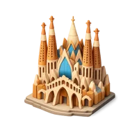 Sagrada Familia 3D icon