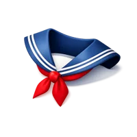 Sailor Collar 3D icon