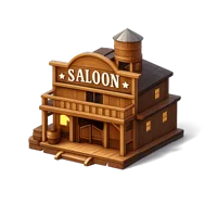 Saloon 3D icon