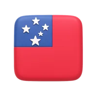 Samoa 3D icon