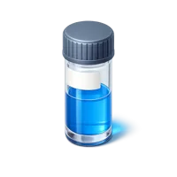 Sample Vial 3D icon
