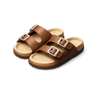 Orange Sandals 3D icon