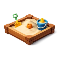 Sandbox 3D icon