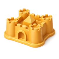 Sandcastle Mold 3D icon