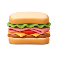 Sandwich 3D icon