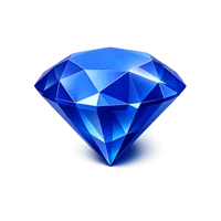Sapphire Gem 3D icon