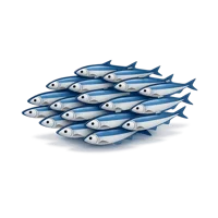 Sardine School 3D icon