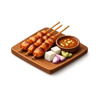 Satay 3D icon