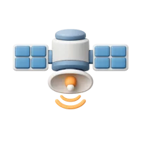 Satellite 3D icon