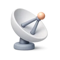 Satellite Dish 3D icon