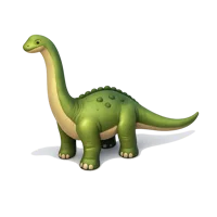 Sauropod Dinosaur 3D icon