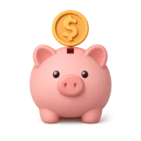 Savings 3D icon