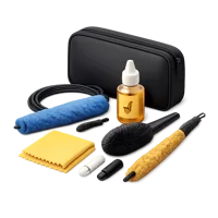Amber Saxophone Cleaning Kit 3D icon
