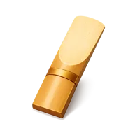 Amber Saxophone Reed 3D icon