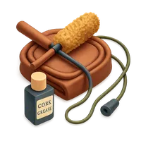 Saxophone Cleaning Kit 3D icon