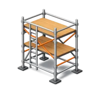 Scaffolding 3D icon