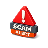 Scam Alert 3D icon