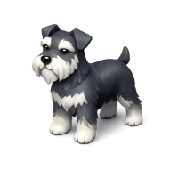 Schnauzer 3D icon