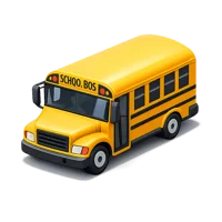 School Bus 3D icon