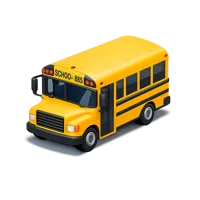 Amber School Bus 3D icon