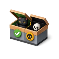 Schrodinger Box 3D icon