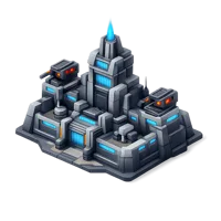 Sci-Fi Fortress 3D icon