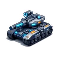 Sci-Fi Tank 3D icon